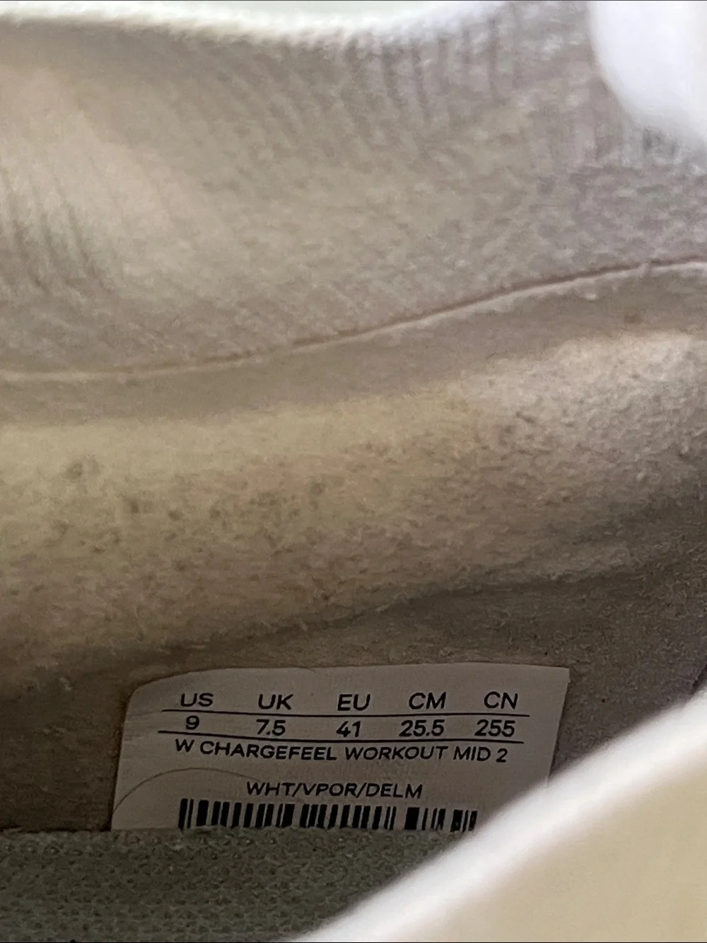 lululemon athletica Women's Off-White High-Top Knit Trainers